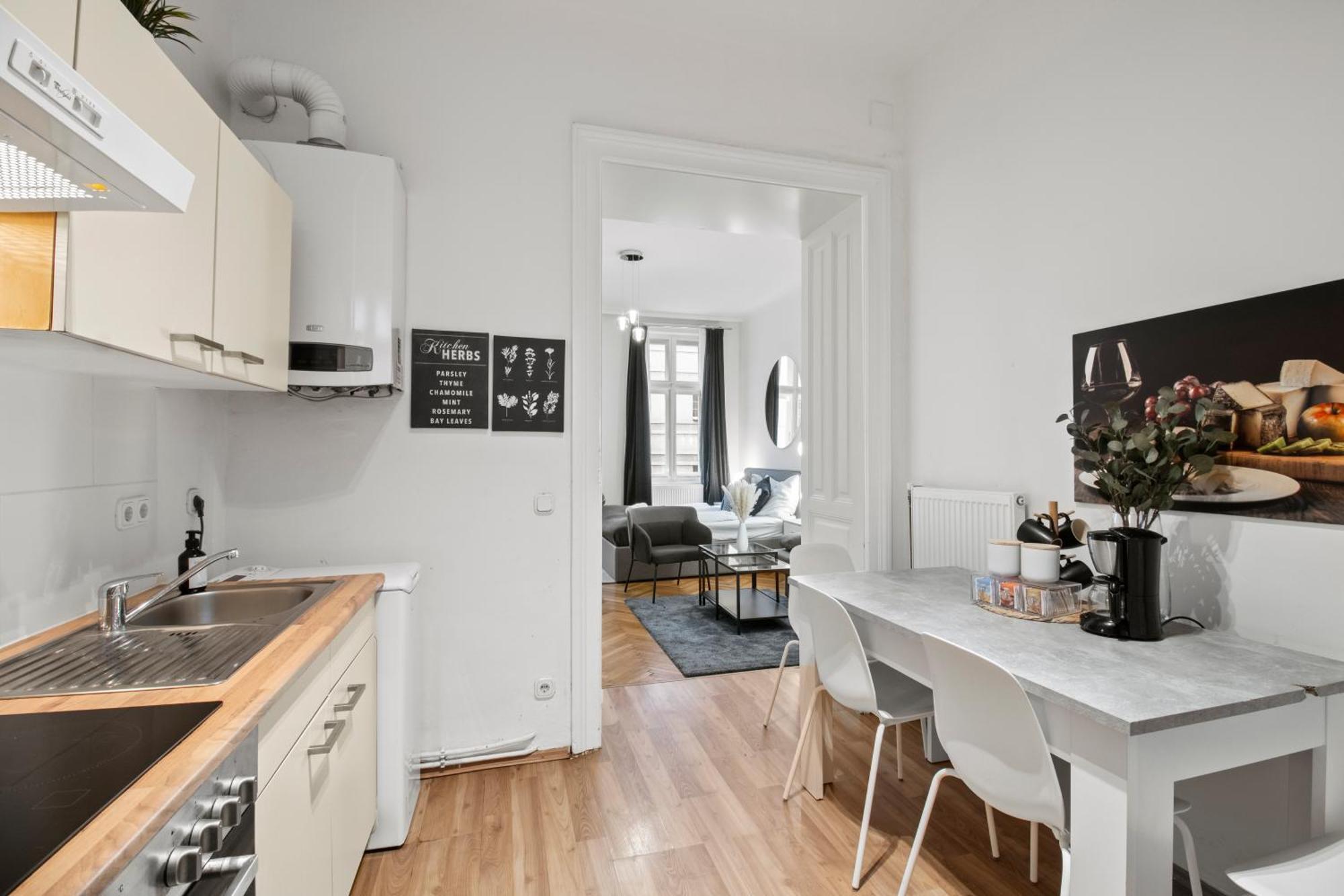 Apartamento Next To Shopping Street And Subway Station, Few Minutes To Stephansplatz Viena